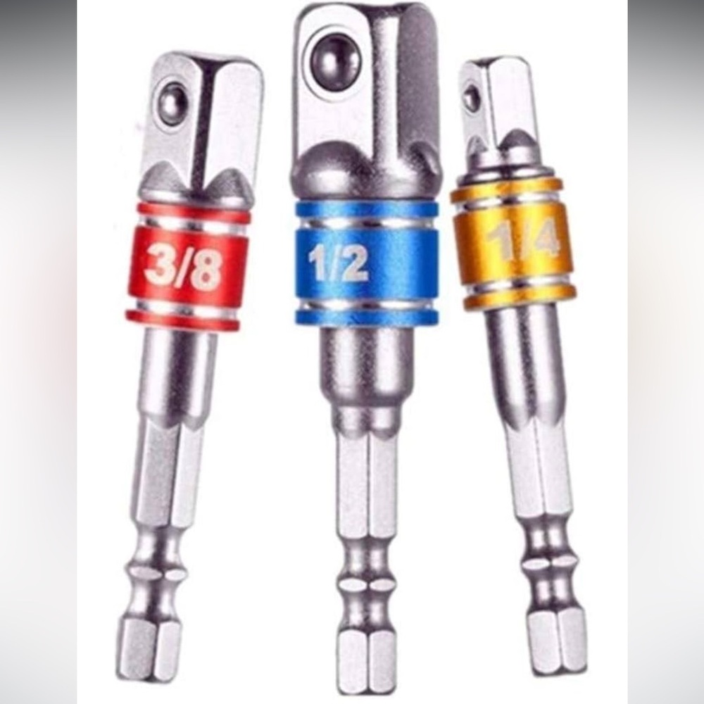 Adapter Impact Driver Set, Contivision Impact Socket Adapter Extension Set Turns